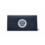 The Official United States Military Check Book Cover with Medallion - Black - 2.25" x 3.36" - 5 Various Styles