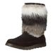 Rocket Dog Womens Marcus Faux Suede Faux Fur Casual Boots