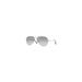 Ray-Ban Men's Gradient Aviator RB3025-004/78-55 Silver Aviator Sunglasses