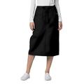 Adar Universal Scrub Skirts For Women - Mid-Calf Drawstring Scrub Skirt