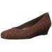 Trotters Womens Lauren Square Toe Wedge Pumps