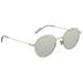 Dior Silver Mirror Round Sunglasses CD 0210S 010 DC