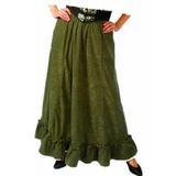 Alexander Costume 24-025-BUR Renaissance Peasant Skirt - Burgundy