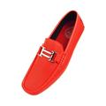 Amali Mens Perforated Harry Slip On Driving Moccasin Loafer