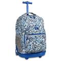 J World Sunrise 18" Rolling Backpack