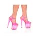 Halloween Women's 7 1/2" Platform Neon Heel