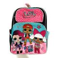 LOL Surprise - Large 16" Inch - 3D Backpack Girls Let's Be Friends! New School Book Bag