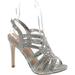 De Blossom Collection Womens Farah-10 Stunning Strappy Dress Heel Party Sandals