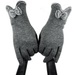 Women Ladies Winter Warm Thick Soft Cashmere Touch Screen Fleece Gloves GU