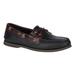 Sperry Top-Sider 0191486 : Men's Original 2 Eye Black/Amaretto Boat Shoe (10.5 D(M) US Men, Black Amaretto)