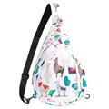 KAWELL Sling Backpack Crossbody Backpacks Messenger Bag Rope Bag Multipurpose Travel Daypacks for Men Women Lady Girl Teens