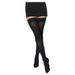 843 Soft Opaque Closed Toe Thigh Highs w/ Grip Top - 30-40 mmHg Short Sig843N