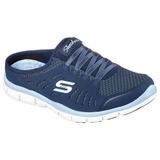 Skechers Sport Women's Gratis No Limits Fashion Sneaker,Navy/Light Blue,8.5 M US