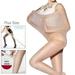 Plus Size Ultra Elastic Tights Stockings Women Shaping Pantyhose Socks