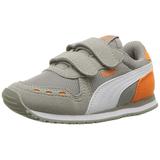 Puma Little Kid's Shoes Cabana Racer Mesh Gray Sneakers
