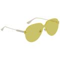 Dior Color Quake Yellow Shield Ladies Sunglasses DIORCOLORQUAKE340G