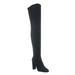 Kennice Over Knee Thigh High Boots - Womens Pull On Chunky Heel Winter Heels