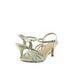 Blossom Vero 55 Women's Peep Toe Mesh Crystal Embellished Heels