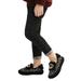 KidPika Kids Loafers Winter Children Keep Warm Crown Comfortable Fur Lined Leisure Shoes Girls Shining Sequins Moccasin