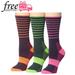 Ronnox Mens & Womens 3 Pairs Hiking & Outdoor Crew Socks