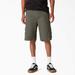 Dickies Men's Skateboarding Regular Fit Cargo Shorts, 11" - Moss Green Size 29 (WRSK05)