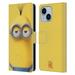 Head Case Designs Officially Licensed Despicable Me Full Face Minions Kevin Leather Book Wallet Case Cover Compatible with Apple iPhone 14 Plus