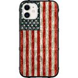 Rugged Shield Limited Edition Case Design by EGO Tactical for Apple iPhone 12 PRO MAX (6.7 ) - US Flag Reversed Over Digital Camouflage