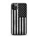 Skin for iPhone 11 Pro Max Skins Decal Vinyl Wrap Stickers Cover - Black White Grunge Flag USA America