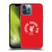 Head Case Designs Officially Licensed Liverpool Football Club Liver Bird White LFC On Red Soft Gel Case Compatible with Apple iPhone 13 Pro Max