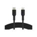 BELKIN CAA003bt1MBK Black BOOST CHARGE USB-C Cable with Lightning Connector