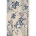 Nourison Somerset Vintage Watercolor Floral Pattern Area Rug