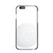 DistinctInk Case for iPhone 6 PLUS / 6S PLUS (5.5 Screen) - Custom Ultra Slim Thin Hard Black Plastic Cover - White Golf Ball