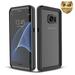 Samsung Galaxy S7 Edge Waterproof Case Full Body 360Â° Protective Shockproof Dirtproof Sandproof IP68 Phone Case( Black)