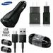 Original Motorola Moto G Fast Adaptive Fast Charger Kit Charger Kit with Car Charger Wall Charger and 2x Type-C Cable