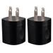 2x USB Wall Charger Charger Adapter FREEDOMTECH 1Amp Single Port Quick Charger Plug Cube for iPhone 7/6S/6S Plus/6 Plus/6/5S/5 Samsung Galaxy S7/S6/S5 Edge LG HTC Huawei Moto Kindle and More