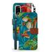 BC Pocket Wallet Case for Samsung Galaxy S20 FE 5G with Touch Tool - Tropical Frog