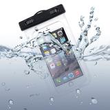 Premium Waterproof Case Transparent Bag Cover Pouch with Touch Screen BGG for LG X Charge Power Venture - Microsoft Lumia 650 950 - Motorola Droid Maxx 2 Turbo G4 Plus Moto E LTE E4 PLUS G4 Play