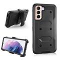 Mignova for Galaxy S21 5G Case Built in Belt Clip Full Body Heavy Duty Shock Reduction Durable Case Girls Boys Outdoor Protective Cover for Samsung Galaxy S21 5G 6.2 inch 2020 - Black
