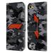 Head Case Designs Officially Licensed Formula 1 F1 Logo Camouflage Leather Book Wallet Case Cover Compatible with Apple iPod Touch 5G 5th Gen