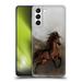 Head Case Designs Officially Licensed Simone Gatterwe Horses Brown Soft Gel Case Compatible with Samsung Galaxy S21+ 5G