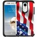 LG Fortune Case LG Aristo Case LG Phoenix 3 LG Rebel 2 LG K8 (2017) LG K4 (2017) Case - Armatus Gear (TM) Slim Hybrid Armor Case Protective Cover - American Flag