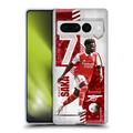 Head Case Designs Officially Licensed Arsenal FC 2022/23 First Team Bukayo Saka Soft Gel Case Compatible with Google Pixel 7 Pro