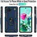 LG K92 5G Case STARSHOP Drop Protection Ring Kickstand Cover- Ink Blue