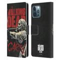 Head Case Designs Officially Licensed AMC The Walking Dead Season 10 Character Portraits Carol Leather Book Wallet Case Cover Compatible with Apple iPhone 12 Pro Max