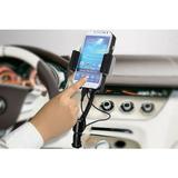Car Mount SANOXY Car Cradle Charging Dock Station with Radio FM Transmitter Micro USB Charger Galaxy A8