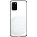DistinctInk Case for Samsung Galaxy S20 ULTRA (6.9 Screen) - Custom Ultra Slim Thin Hard Black Plastic Cover - White Golf Ball