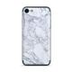 Skin for Apple iPhone 7 8 Skins Decal Vinyl Wrap Stickers Cover - Grey White Standard Marble