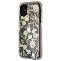 Kate Spade Defensive Hardshell Case for Apple iPhone 11 - Blossom Pink/Gold Gems