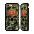Head Case Designs Officially Licensed Alchemy Gothic Skull Camo Skull Hybrid Case Compatible with Apple iPhone 7 Plus / iPhone 8 Plus