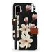 BC Pocket Wallet Case for Samsung Galaxy S20 FE 5G with Touch Tool - White Pink Flowers